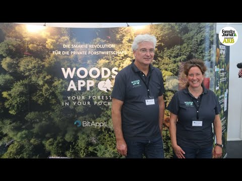 Interforst 2022 I Woods App puts the forest in your pocket
