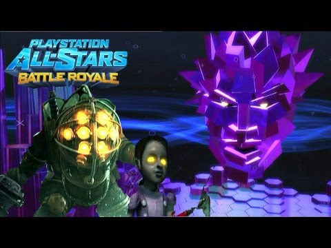 Playstation All Stars Battle Royale: Big Daddy Arcade Walkthrough (Commentary) (PS3) (HD)
