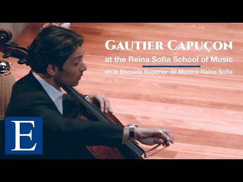 Gautier Capuçon at the Reina Sofía School of Music