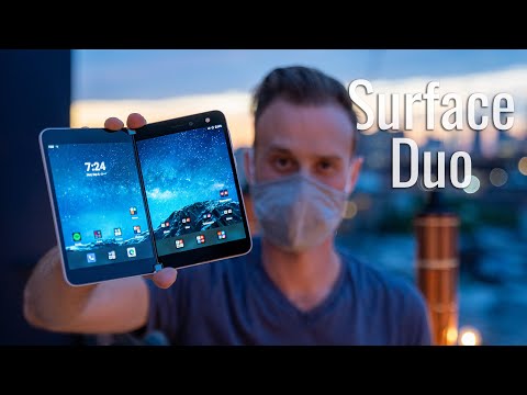 External Review Video pxLf-hJZ9oY for Microsoft Surface Duo Foldable Tablet