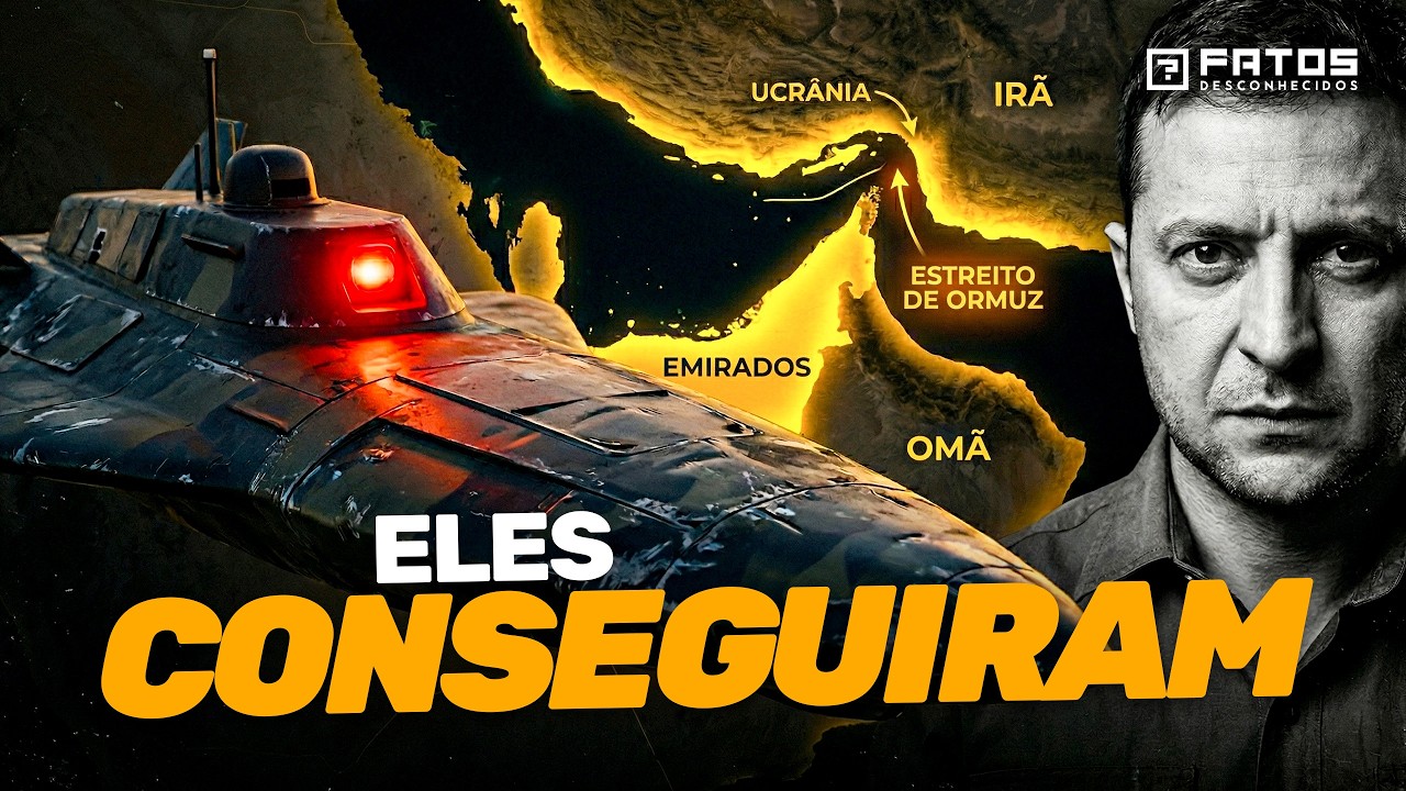 A Geopolítica quebrou? O que a Ucrânia acaba de fazer no Estreito de Ormuz.