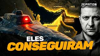 A Ucrânia fez o impossível: O plano secreto que abriu o Estreito de Ormuz.