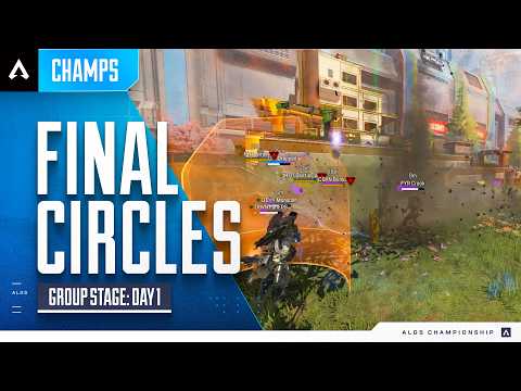 Final Circles Group Stage Day 1 (ft. Falcons, Alliance, E36 & More ) | Year 5 ALGS Champs