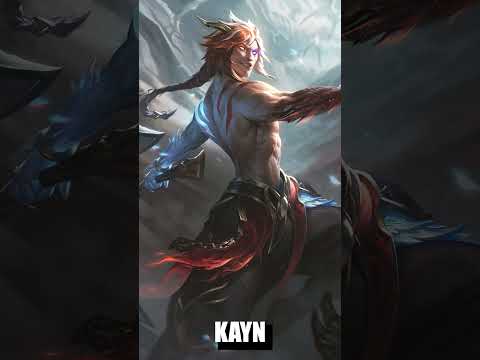ALL KAYN SKINS tier list UPDATED!! tier list part 2 | #shorts #gaming #games #leagueoflegends #kayn