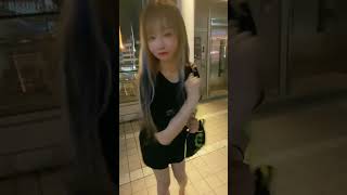 夜遊び( *´艸｀)久しぶりの投稿【オススメ最新動画】#短大生 #tiktok ＃恋中真央 ＃おすすめ　＃アイドル yoasobi　＃推し の 子 アイドル