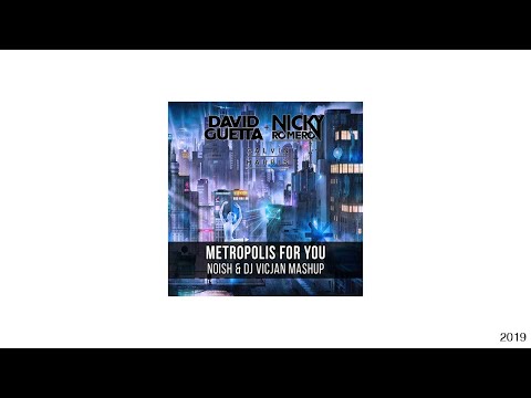 David Guetta & Nicky Romero vs. Rihanna - Metropolis For You (NOISH & DJ VICJAN Mashup)