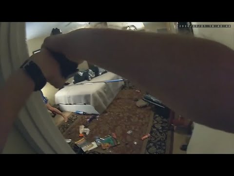 Bodycam video shows police shooting of woman with knife