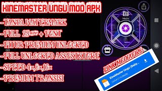 Download lagu KINEMASTER MOD APK UNGU NEW UPDATE TERBARU 2021 || SUPPORT KE SEMUA HP mp3