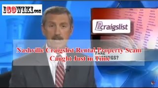 Nashville Craigslist Rental Property Scam Caught Just in Time