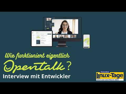 How does OpenTalk work? Interview with Daniél Kerkmann at the Chemnitz Linux Days 2025 (CLT)