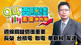 週線關鍵價很重要 長榮 台積電 聯電 