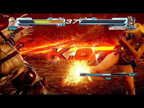 Tekken 7 match - Lili vs. Lars