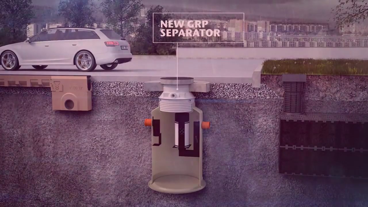 Separadores de hidrocarburos GRP