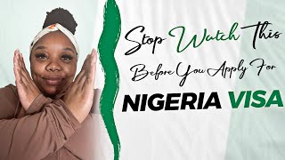 How to Successfully Obtain a Visitation Visa: MUST WATCH THIS BEFORE APPLYING FOR A NIGERIA VISA