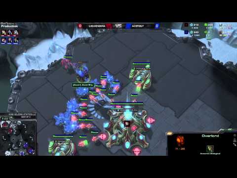 ZvP Mana vs Bly -g1- King Starcraft 2 HD polski komentarz Heart of the Swarm