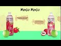 Strawberry And Lychee Juice Drink With Nata De Coco MoguMogu
