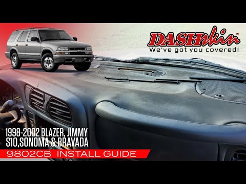 HOW TO: DashSkin Dash Cover Installation for 98-02 Blazer/S10/Jimmy/Sonoma/Bravada