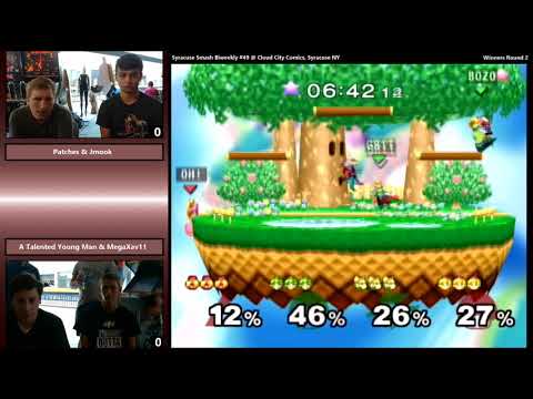 Syracuse Smash Biweekly #49 Patches & Jmook vs A Talented Young Man & MegaXav11 - Winners Round 2