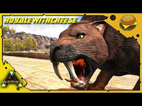 TAMING SABERS AND FUN WITH GAMING EVOLVED - ARK: RAGNAROK [DLC GAMEPLAY E7]