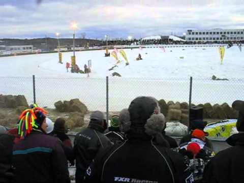 JACQUES VILLENEUVE sénior -  accident ski doo Valcourt 2012