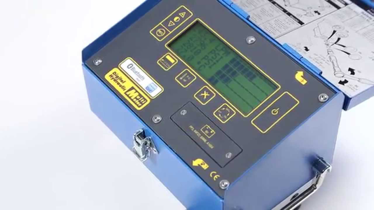 Diagnose hydraulic faults & produce a pdf test certificates in seconds, watch how…