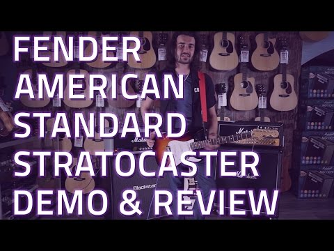 Fender American Standard Stratocaster Demo & Review