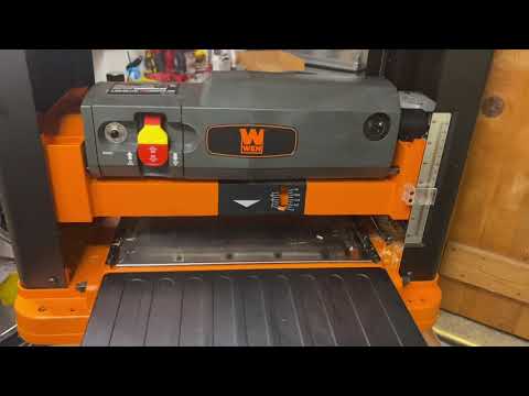 WEN 15 Amp 13 in. Spiral Benchtop Thickness Planer