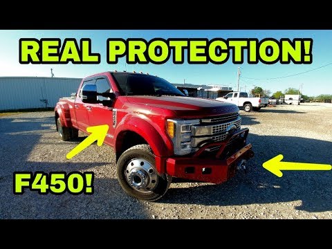 New Winch Bumper for F450! By Ranch Hand