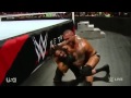 Randy Orton Viciously Destroys Seth Rollins Full 2015