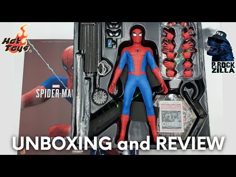 Hot Toys Spider-Man (Classic Suit) | Marvel's Spider-Man 1/6th Scale Figure | Unboxing & Review