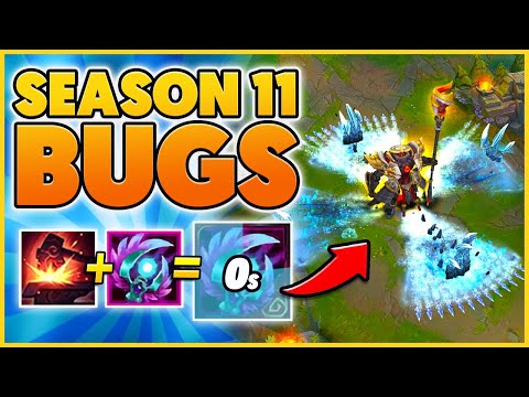 THE FUNNIEST BUGS IN SEASON 11 (HILARIOUS) - BunnyFuFuu | League Of Legends | Season 11