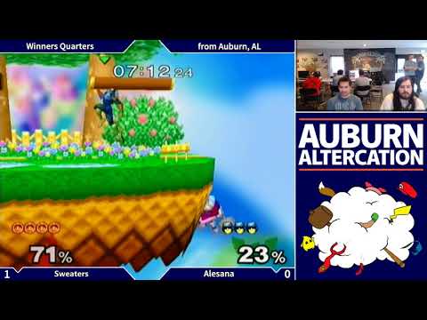 Auburn Altercation #1: Melee Singles WR3 - Sweaters (ICs) vs. Alesana (C. Falcon)
