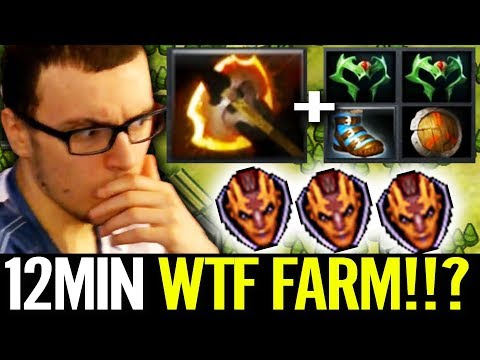 Miracle- [Anti-Mage] WTF 7k Gold in 12 min - Epic Farm Dota 2 Gameplay EPICENTER Major