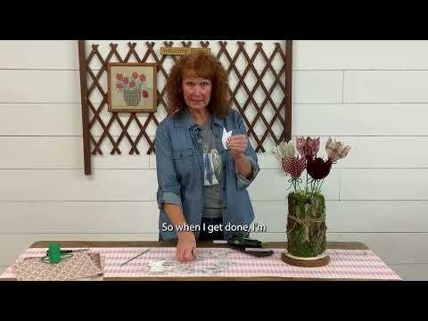 Craft Paper Tulips with Country Sampler Home Stylist Carolynn Geesaman