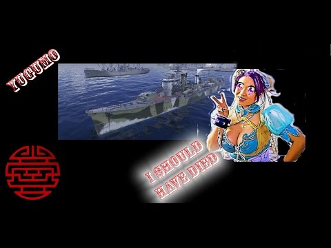 World of Warships Yugumo 151k dmg  I should have died