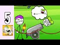 Stick Troll DOP Puzzle Gameplay Walkhtrough All Levels 201 244 Part 5