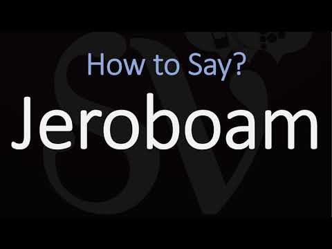 How to Pronounce Jeroboam? (CORRECTLY) King of Israel Name Pronunciation