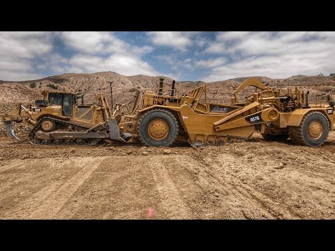 Cat's Biggest Scraper in action