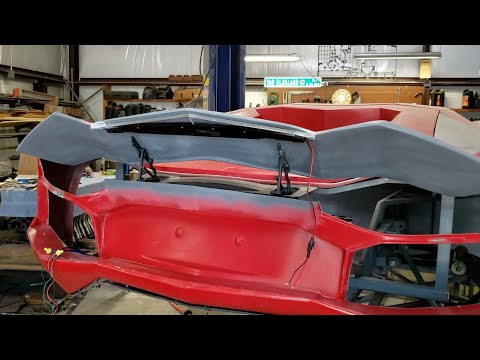 Aventador Replica Project - Part 19 Spoiler and Third Brake Light