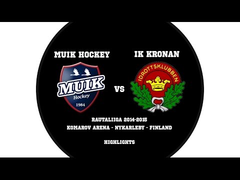Muik Hockey - IK Kronan : Highlights 14.2.2015