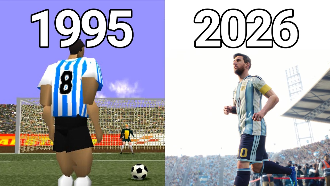 Evolution of PES Games (1995-2026)