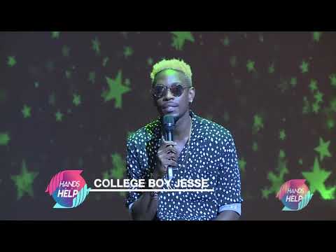 CollegeBoy Jesse shares Happiness with Decibel at Hands That Help with United Nations