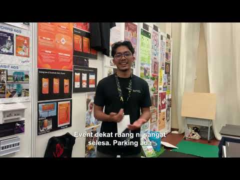 Graphic Design Students of UiTM showcasing their amazing projects in RUANG MBSA Sec13, Shah Alam