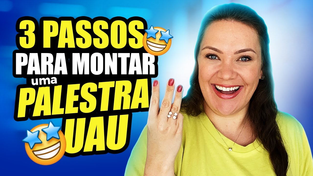 Como montar uma palestra do zero