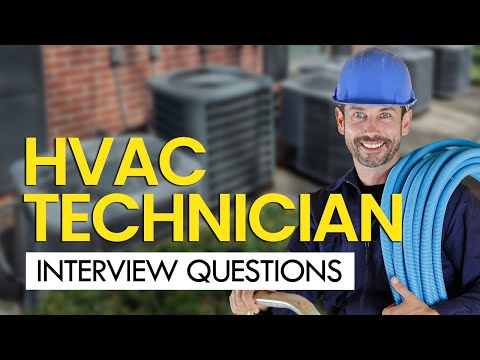 HVAC Technician Interview Questions & Answers (PASS YOUR INTERVIEW)