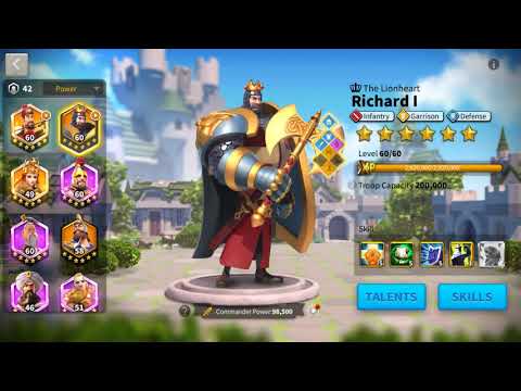 Rok081-VIP13-27M Power - maxed Yi Seong Gye, Aethelflaed - Cheap