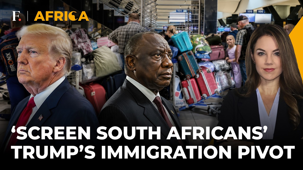 Trump's Immigration Crackdown | US Ramps Up Screening of South Africans: Report | Firstpost Africa