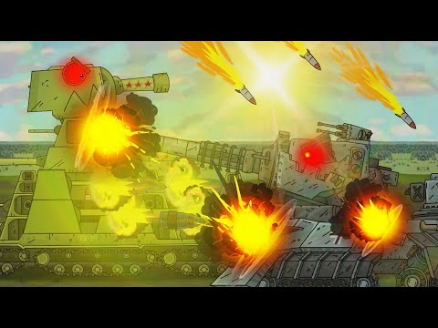 Kv-44 vs GrossStürman - Part 1 - Cartoon about tanks