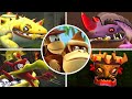 Donkey Kong Country Returns All Bosses 2 Player