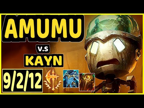 MINERVA (AMUMU) vs KAYN - 9/2/12 KDA JUNGLE GAMEPLAY - BR Ranked GRANDMASTER